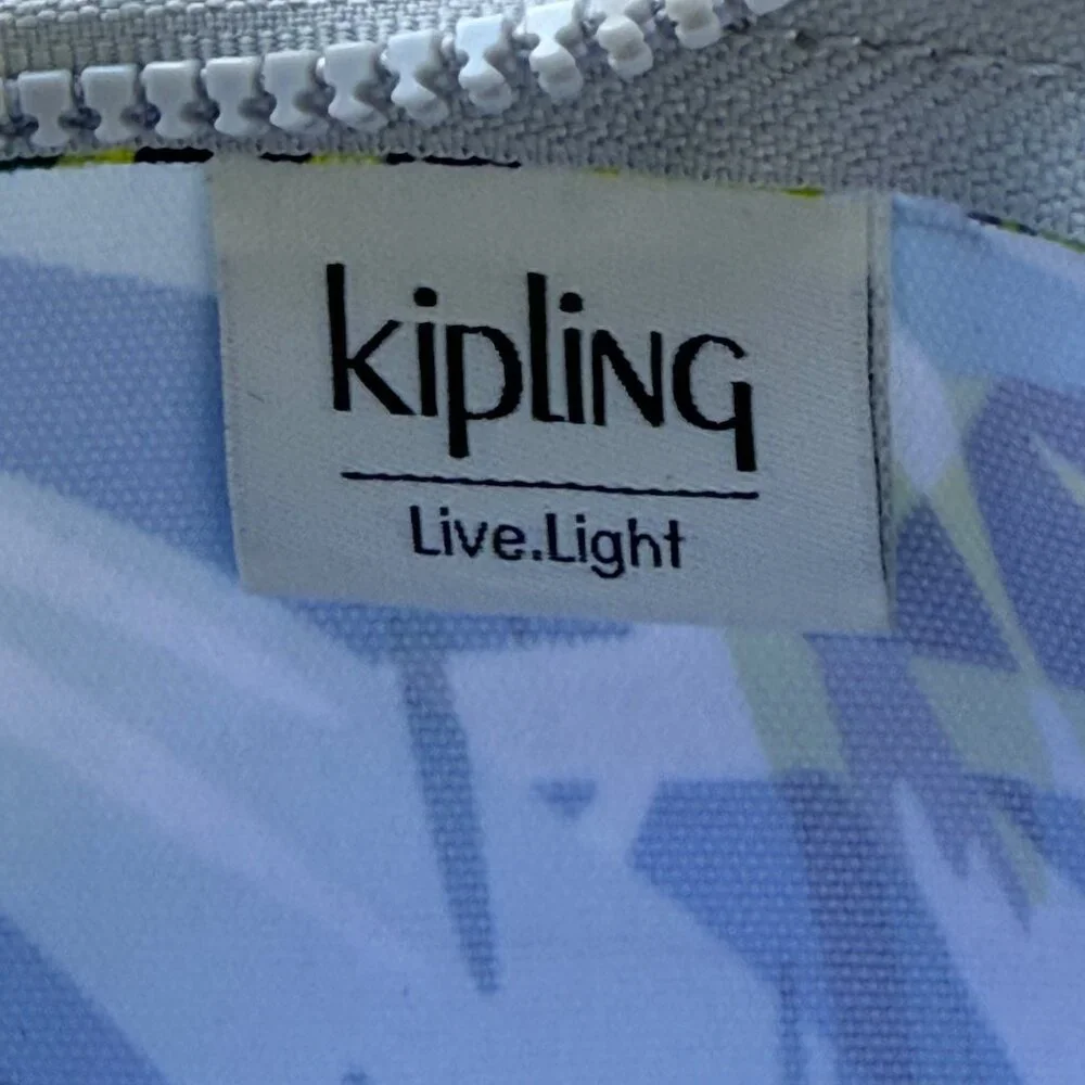 Kipling Crossbody Bag Compact Adjustable Strap Multicolor Lightweight Printed Ny